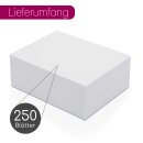 younikat 160 g/qm Papier DIN A4 Kopierpapier 250 Blatt weiß - Druckerpapier Blanko Zertifikate hochweiß I  you_0191