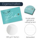 24 Wunsch-Postkarten mit Sprüchen I DIN A6