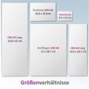 30 Blatt Trauerpapier mit Trauerrand I DIN A4