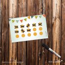 5 Belohnungskarten mit Bären-Motiv I 85 x 55 mm