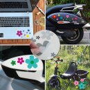 Aufkleber-Set Blumen Blümchen I mehrfarbig