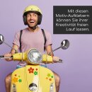 Aufkleber-Set Blumen Blümchen bunt I Flower-Power Sticker für Roller Fahrrad Notebook Laptop Handy Auto-Aufkleber I wetterfest I kfz243