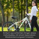 Aufkleber-Set Blumen Blümchen bunt I Flower-Power Sticker für Roller Fahrrad Notebook Laptop Handy Auto-Aufkleber I wetterfest I kfz243