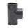 Baumaxxe 3x PVC-U T-Stück 90° I 40mm I 1 1/4 Zoll I Klebemuffe I PVC-Rohrmuffe mit 2-Anschlüssen I Rohr-Verbindungsstück PVC-Fitting I bm066