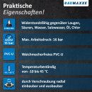Baumaxxe PVC-Kugelhahn mit 2 Schlauchtüllen + 2x Schlauchschellen Ø 38/32 mm passend für Intex & Bestway Poolsysteme | bm367