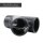 3x PVC T-Stück 45° Abzweigmuffe I 50 mm I für PVC-Rohre und PVC-Fittinge I bm_171