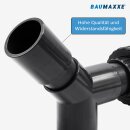 4x PVC-Muffe I 32mm I Klebemuffe I PVC-Rohrmuffe mit 2-Anschlüssen I Rund I Rohr-Verbindungsstück für Rohre und Fittinge I bm036