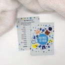 15 Spiel-Karten zur Baby-Party I DIN A6