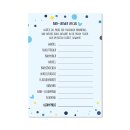 15 Spiel-Karten zur Baby-Party I DIN A6