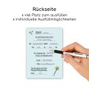 15 Einhorn-Einladungskarten