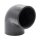 Baumaxxe 3x PVC-Winkel-Muffe 90° I 110mm I 4 Zoll I Klebemuffe I PVC-Rohrmuffe mit 2-Anschlüssen I Rohr-Verbindungsstück PVC-Rohr PVC-Fitting I bm_276