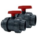 2x PVC-Kugelhahn I 63mm I 2 Zoll I Typ AK I für...