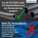 3x PVC-Kugelhahn I 63mm I 2 Zoll I Typ AK I für Klebemuffen I bm_002
