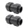 2x Kegelrückschlagventil PVC-U federbelastet I 63 mm I 2 Zoll