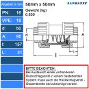 3x Kegelrückschlagventil PVC-U federbelastet I 63 mm...