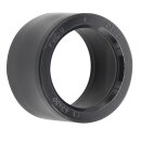 3x PVC-Reduzierung I 63 mm x 50 mm I Reduktionsmuffe I Rohr-Verbinder I bm185