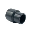 2x PVC Reduziermuffe I 63/50mm x 40mm I Reduktion I...