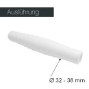 3x ABS Schlauchverbinder I ø 32-38 mm I...