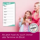 1 Notizblock Mein Wochenplaner mit magnetischer Rückseite