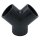 PVC Y-Stück I 50mm I Klebemuffe I mit 3-Anschlüssen I für PVC-Rohre I bm_166