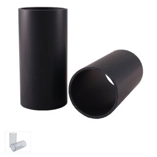 2x PVC-Rohr I 32 mm I 1 1/2 Zoll I 10 Zentimeter I Klebemuffe I Pool-Zubehör I Druckrohr