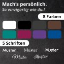iSecur Acryl Blende personalisiert Premium weiß - Passend für Aqara Doorbell Camera Hub G410 - Edle Türstation-Platte 260x100 mm - Klingelschild mit Wunschdruck I az290