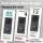 iSecur Acryl Blende personalisiert Premium weiß - Passend für Aqara Doorbell Camera Hub G410 - Edle Türstation-Platte 260x100 mm - Klingelschild mit Wunschdruck I az290