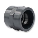 PVC-Reduzierung mit Achtkant I 50 mm x 1 1/2 Zoll I...