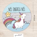 Mauspad mit Motiv – Einhorn Nö. Einfach...