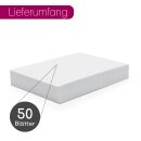 50er Set blanko Bastelkarton I DIN A5