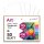 50er Set blanko Bastelkarton DIN A7 - 400 g/qm