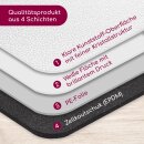 Flamingo Mauspad Tropical I Ø 22 cm rund I Mousepad mit Spruch I in Standard-Größe, rutschfest I für Mädchen Teenager Frauen I dv_236