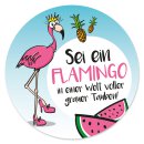 Flamingo Mauspad mit Melone
