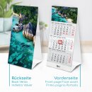 Timr Tischkalender 2026 klein zum Aufstellen - 3...