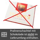younikat Aufkleber passend für Merci Schokolade - Beste Mama - zum Muttertag Geburtstag Dankeschön - 2 Sets selbstklebende Sticker - Geschenkidee kreativ individuell - ohne Schokolade I you0206