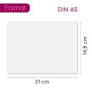 younikat Druckerpapier A5 120g/m² 2500 Blatt...