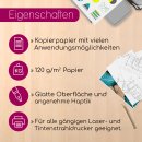 younikat Druckerpapier A4 120g/m² 2500 Blatt weißes Kopierpapier - you0157