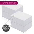 younikat Druckerpapier A4 160g/m² 1000 Blatt weißes Kopierpapier - you0191