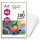 younikat 2000 Stück Postkarten DIN A6 weiß 400 g/m² Papier blanko - dv1004
