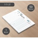 Haushaltsplan I DIN A4