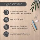 Haushaltsplan I DIN A4