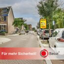 XXL Warnschild I Spielende-Kinder I Aluverbund-Schild I 40 x 60 cm I hin_403