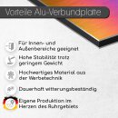 XXL Warnschild I Spielende-Kinder I Aluverbund-Schild I 40 x 60 cm I hin_401