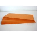 easydruck24de 500 Stück Trennstreifen für Ordner A4 bunt I 5 Farben (je 100x) 24 x 10,5 cm I Trennblätter Sortiersystem schmal I gelocht I Aktentrennblätter I az065