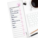 Schreibtisch-Unterlage Mein Essensplaner I DIN A3 I 50 Blatt