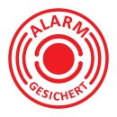 10 Stück Aufkleber Alarm Alarmgesichert,...