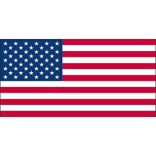 Aufkleber &quot;Amerika&quot;, Sticker, Fahne, Flagge, 10x5cm, Autoaufkleber, Wappen