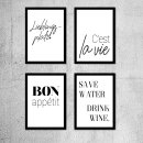 Typo Poster-Set I DIN A4