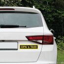 Auto-Aufkleber Opa´s Taxi I 20 x 5 cm I kfz288