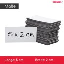 Beschreibbare Magnet-Etiketten I 5x2 cm 100 St&uuml;ck